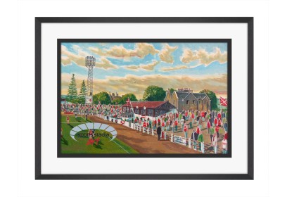 Annfield Stadium Fine Art Print - Stirling Albion FC